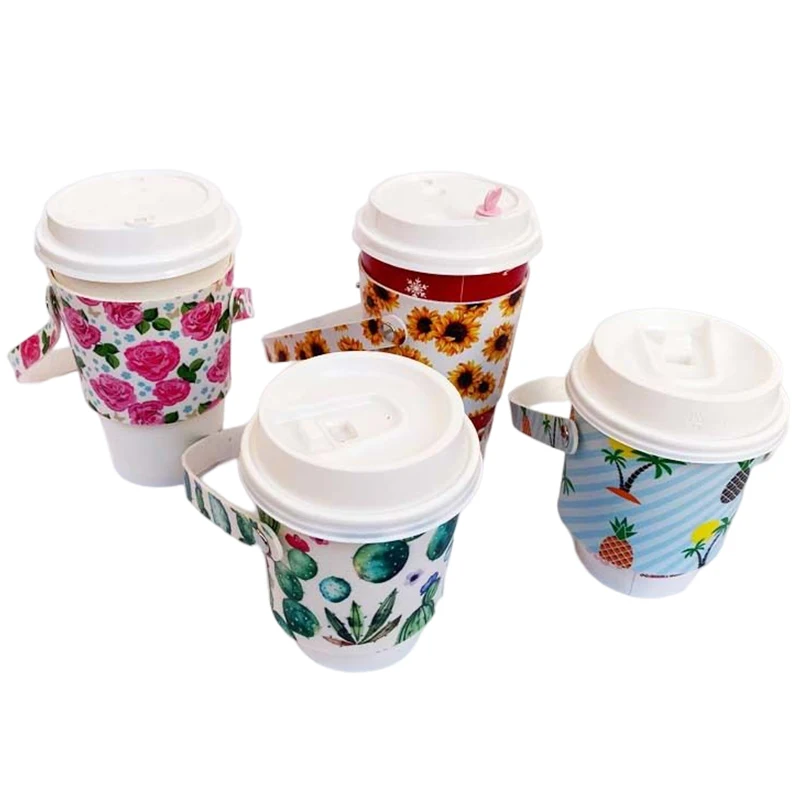 PU Leather Beverage Holder with Buttons 1