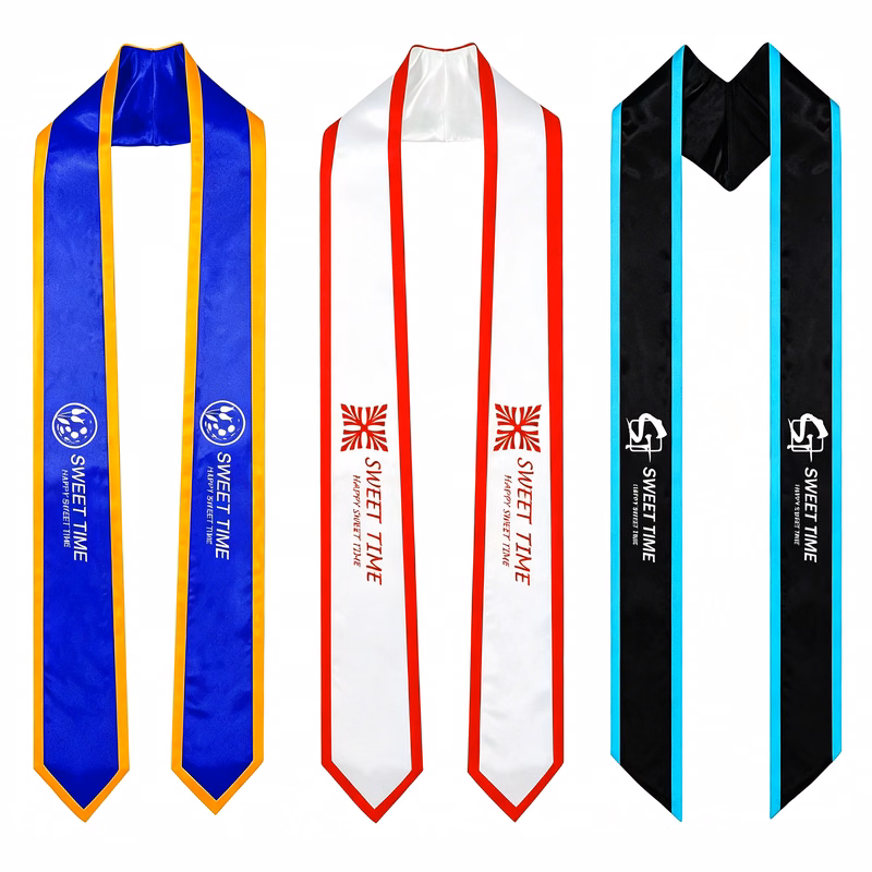Two-Tone Graduation Stoles