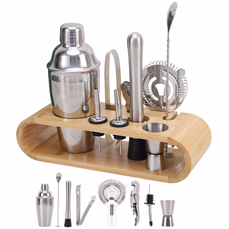 10-Piece Shakers Bartending Tool Set