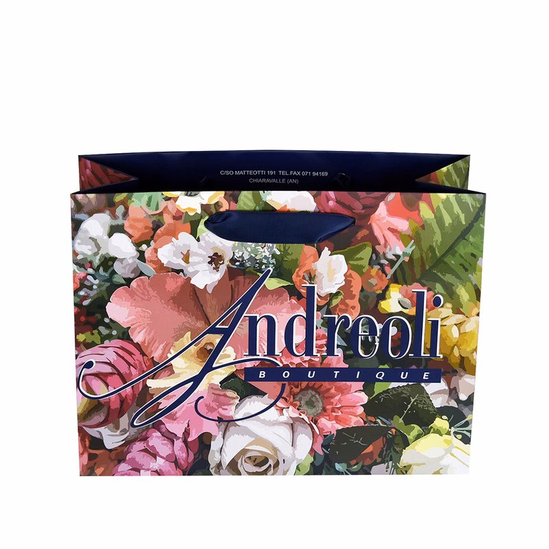 Custom 180g C2S Euro Tote 12.5x10x5