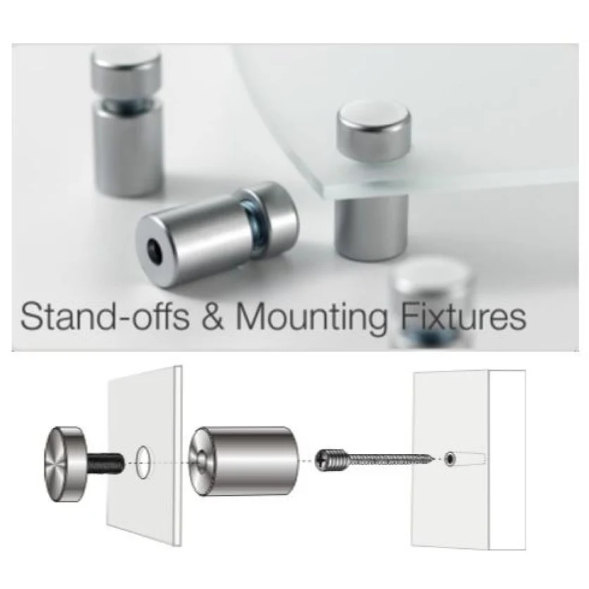 Sign Standoff Mounting Hardware 1