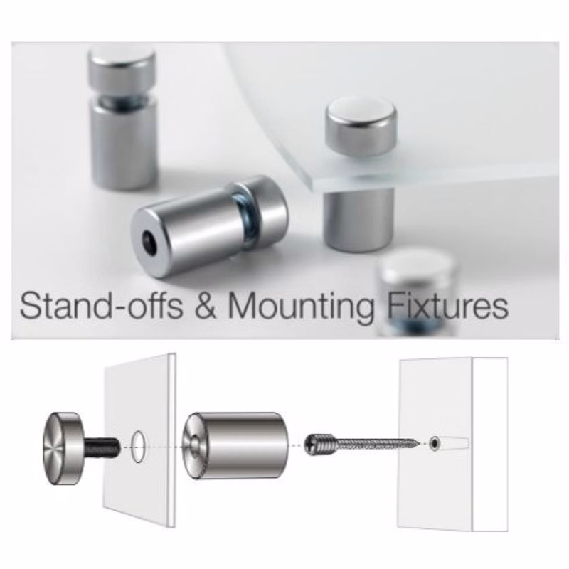 Sign Standoff Mounting Hardware