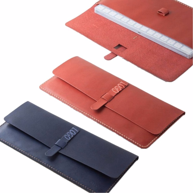Flip Closure Wireless Keyboard Case w/Front Pocket