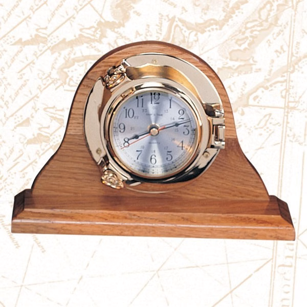 Nautical Port Hole Brass Clock(or Hygrometer or Thermometer)