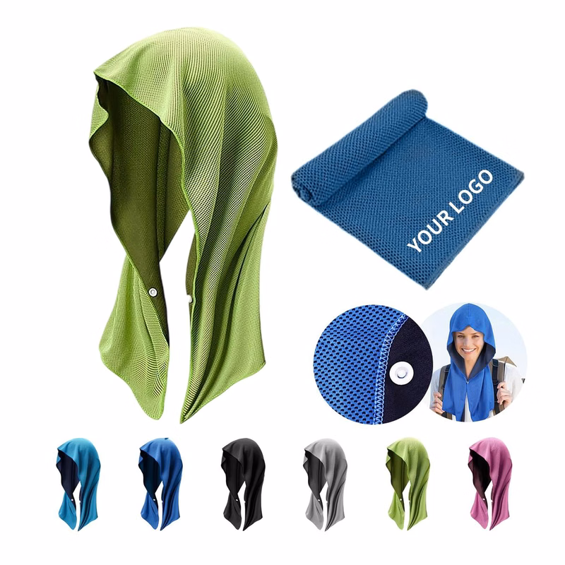 Quick Dry Cooling Towel with Button Closure