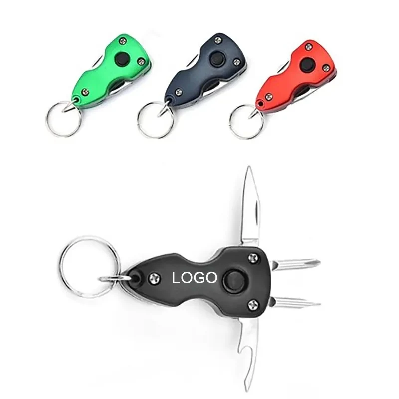 Outdoor Versatile Tactical Key Chain Tool 1