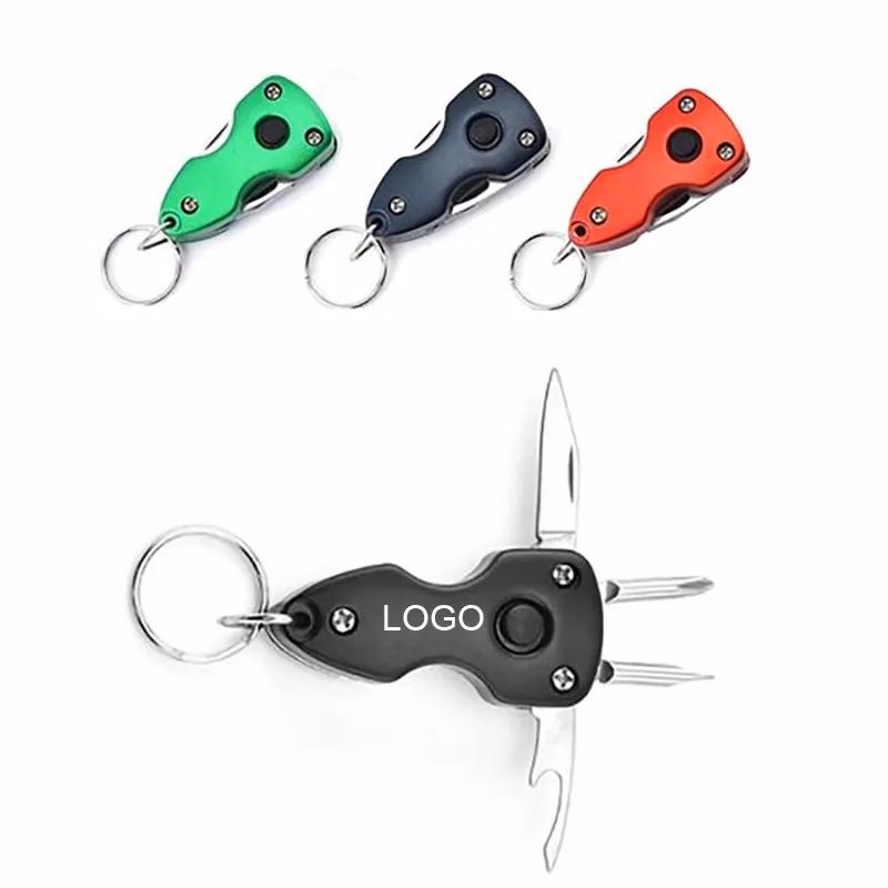 Outdoor Versatile Tactical Key Chain Tool