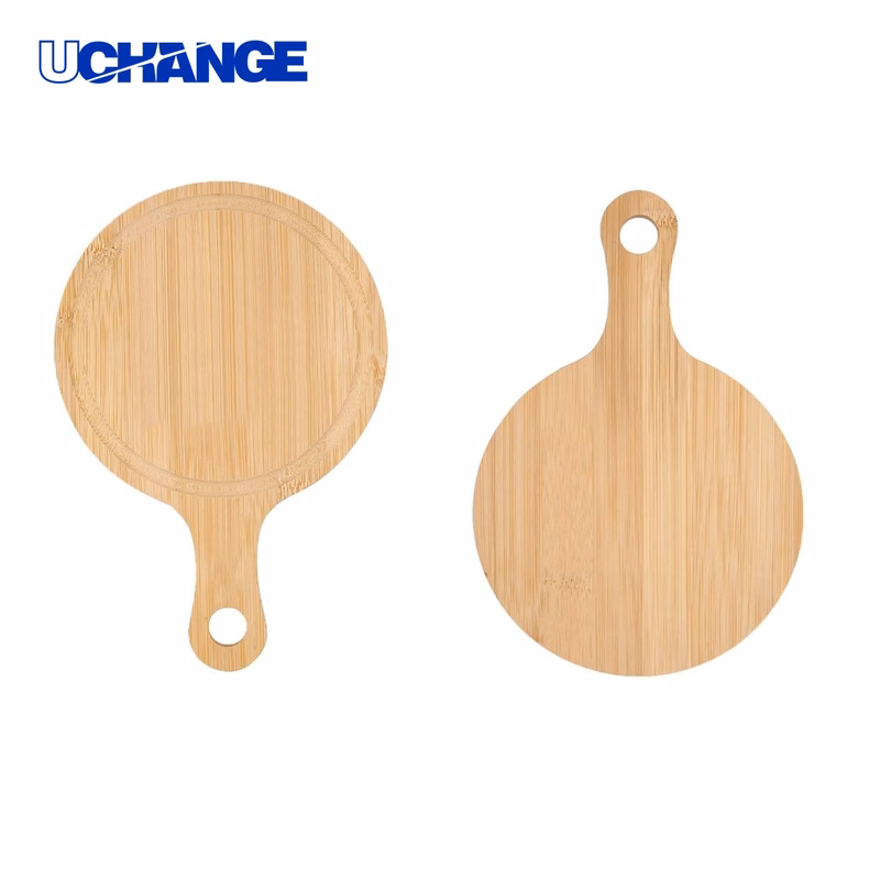 Wooden Pizza Peel with Handle for Baking