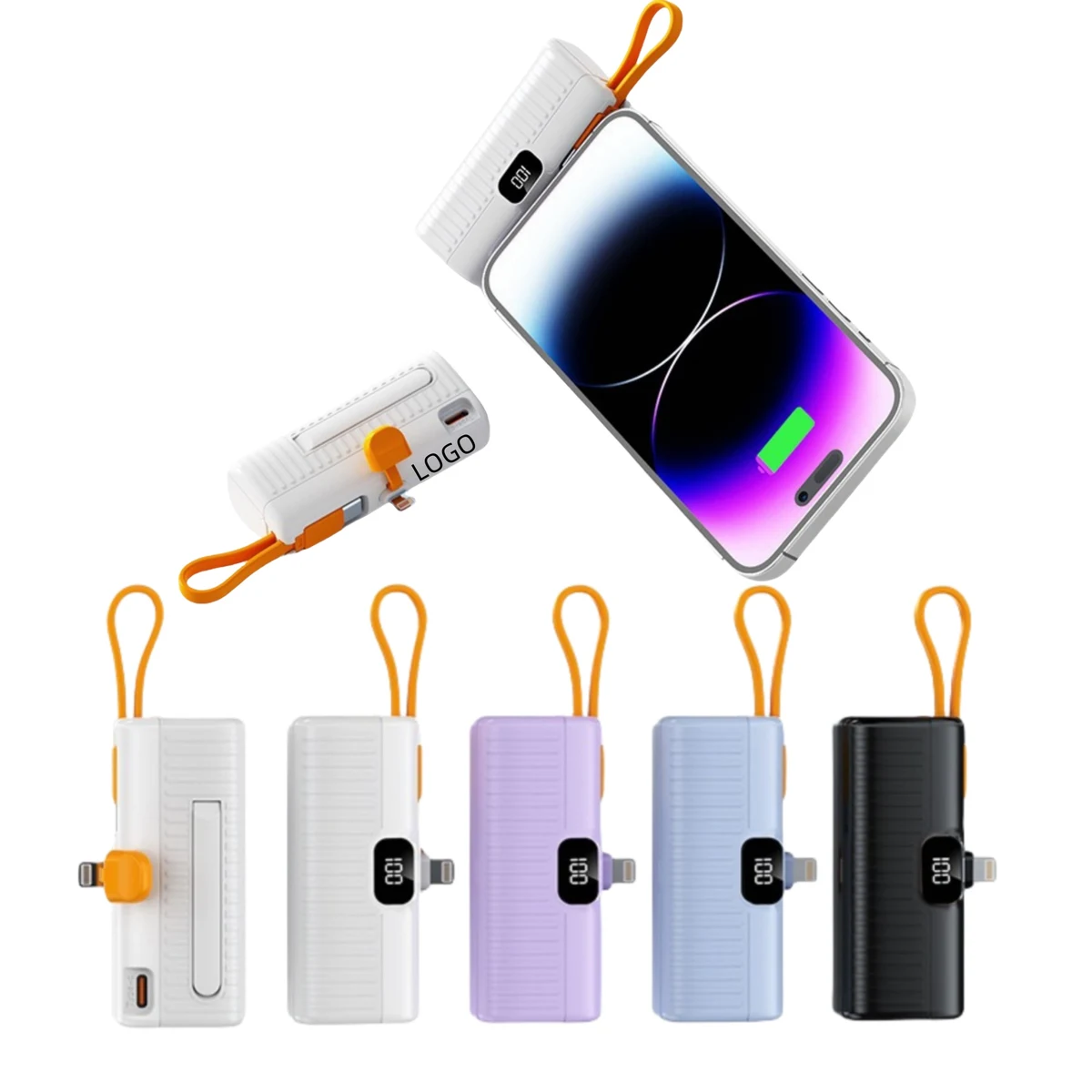 Capsule Power Bank With Full 5000mAh With Digital Display 1