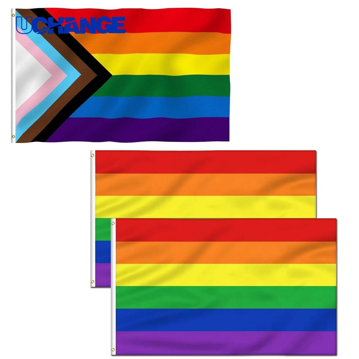 Rainbow Pride Flag Three by Five Feet 1