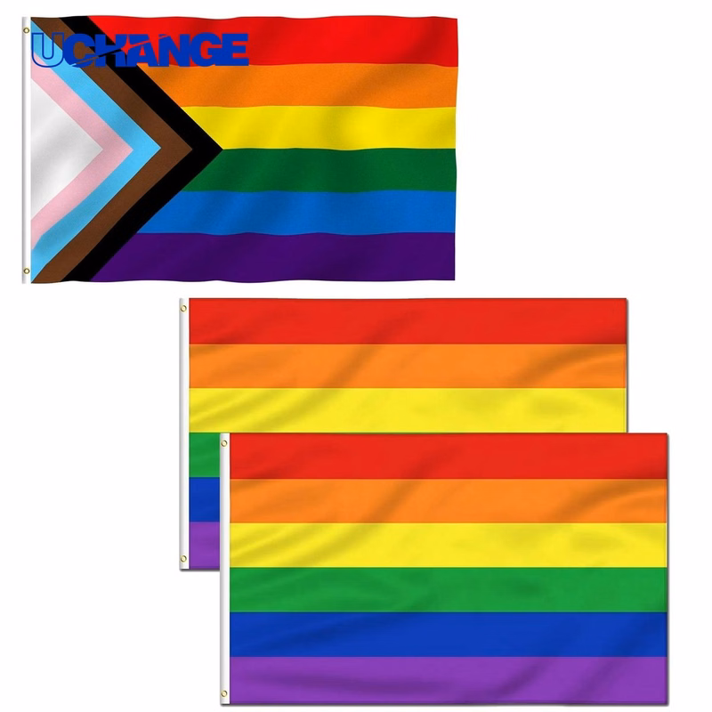 Rainbow Pride Flag Three by Five Feet