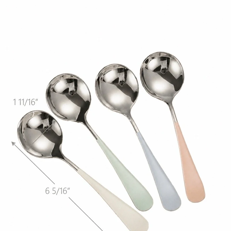 Stainless Steel Round Head Ice Cream Scoop Spoon 1