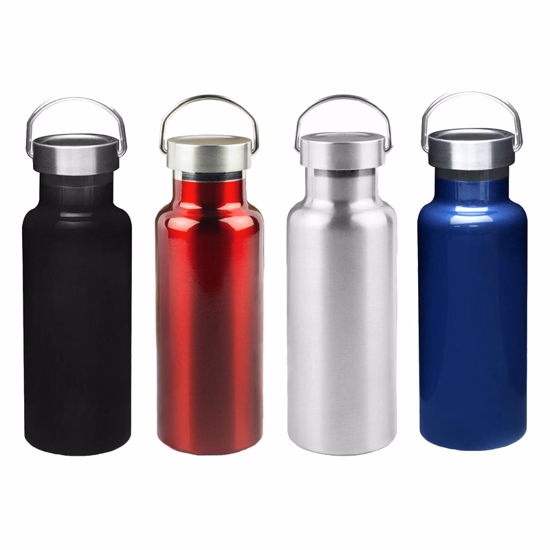 Double Wall Stainless Steel Canteen Water Bottle, 17 oz.
