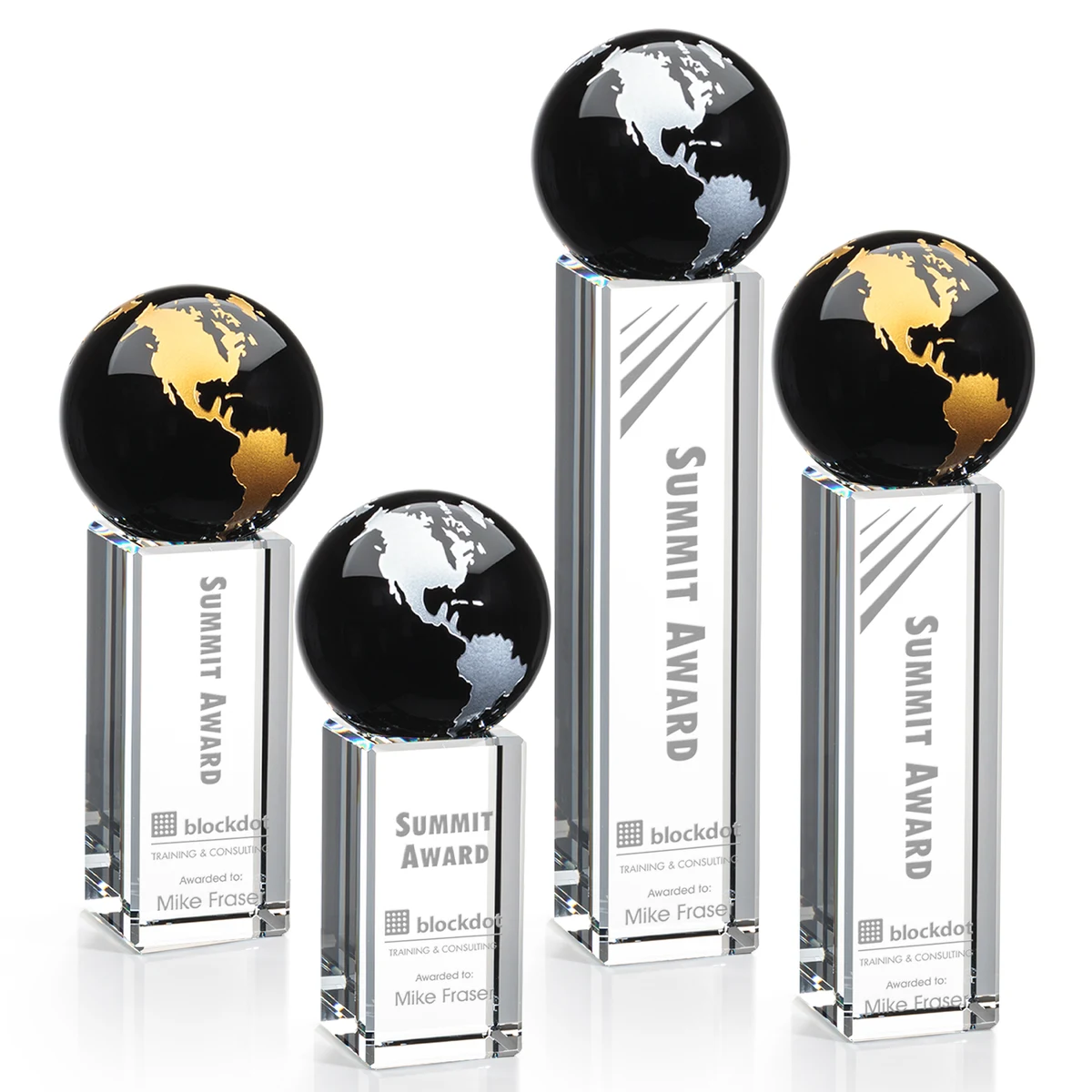 Luz Globe Award - Black/Gold 1
