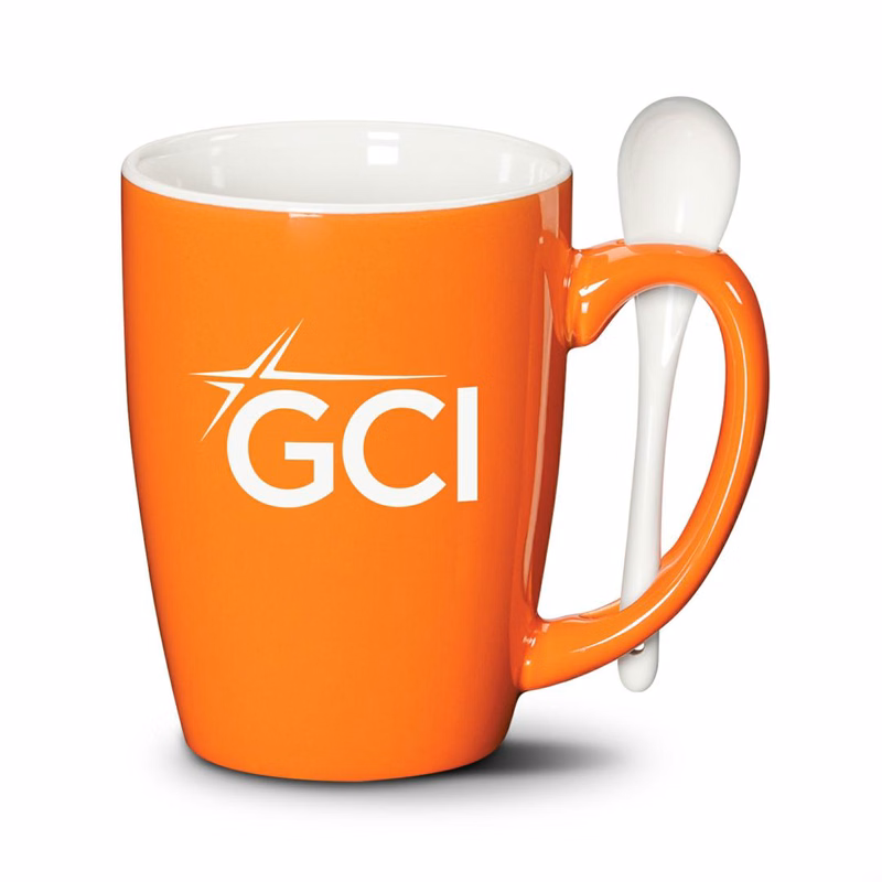 Winfield Mug & Spoon 15oz - Imprinted