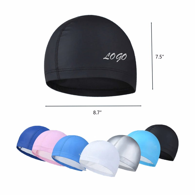 Custom PU Swimming Cap