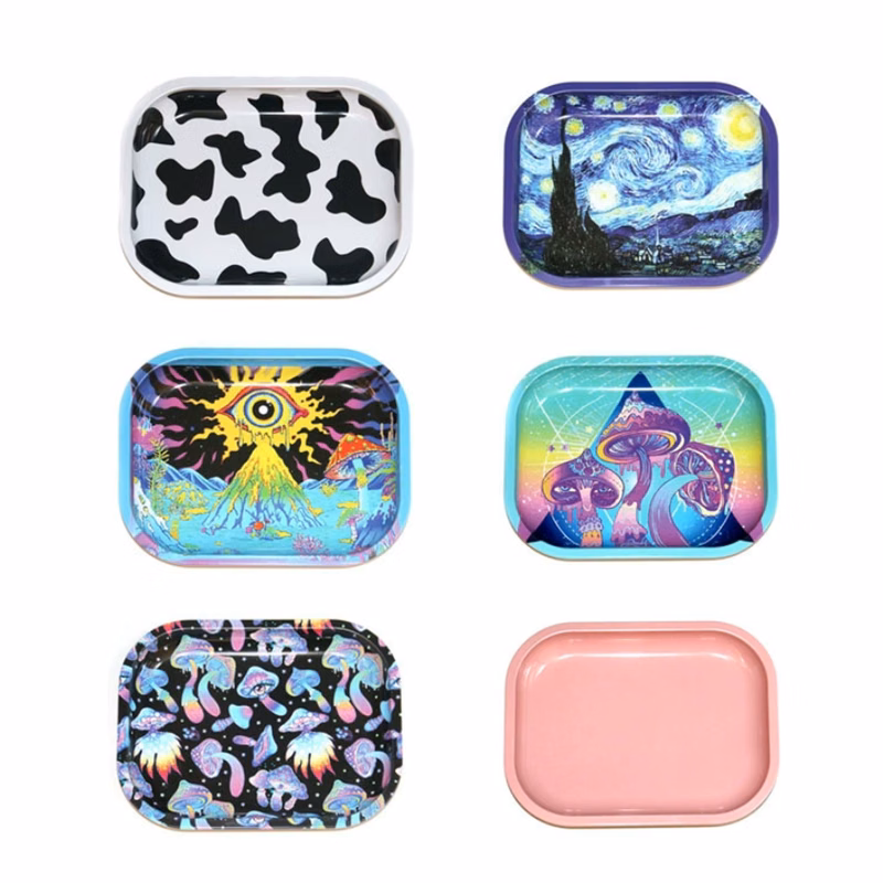 Creative Customizable Pattern Tobacco Rolling Tray