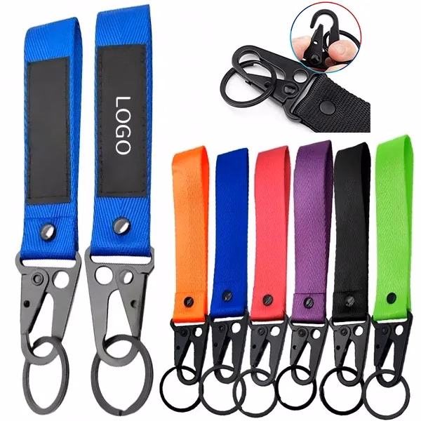 Colorful Fabric Motorcycle Keychain