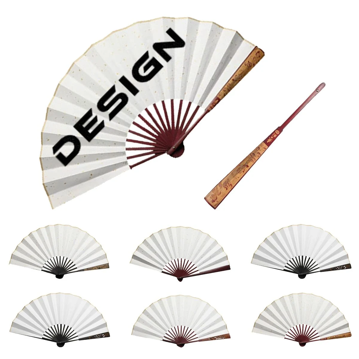 Laser Engraving Advertising Gift Fan 1