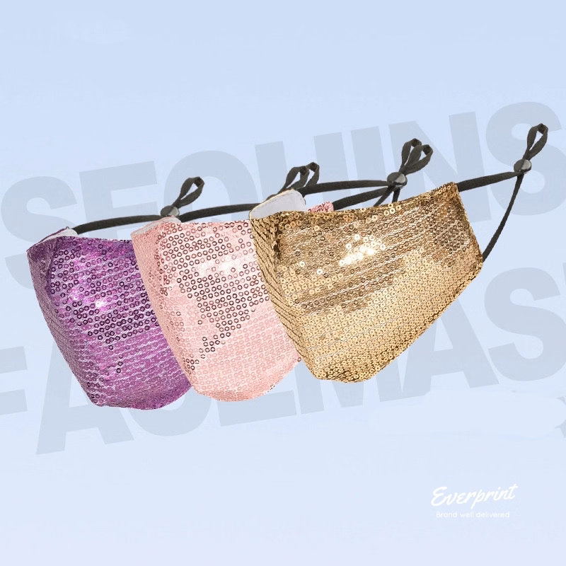 Sequin Face Mask