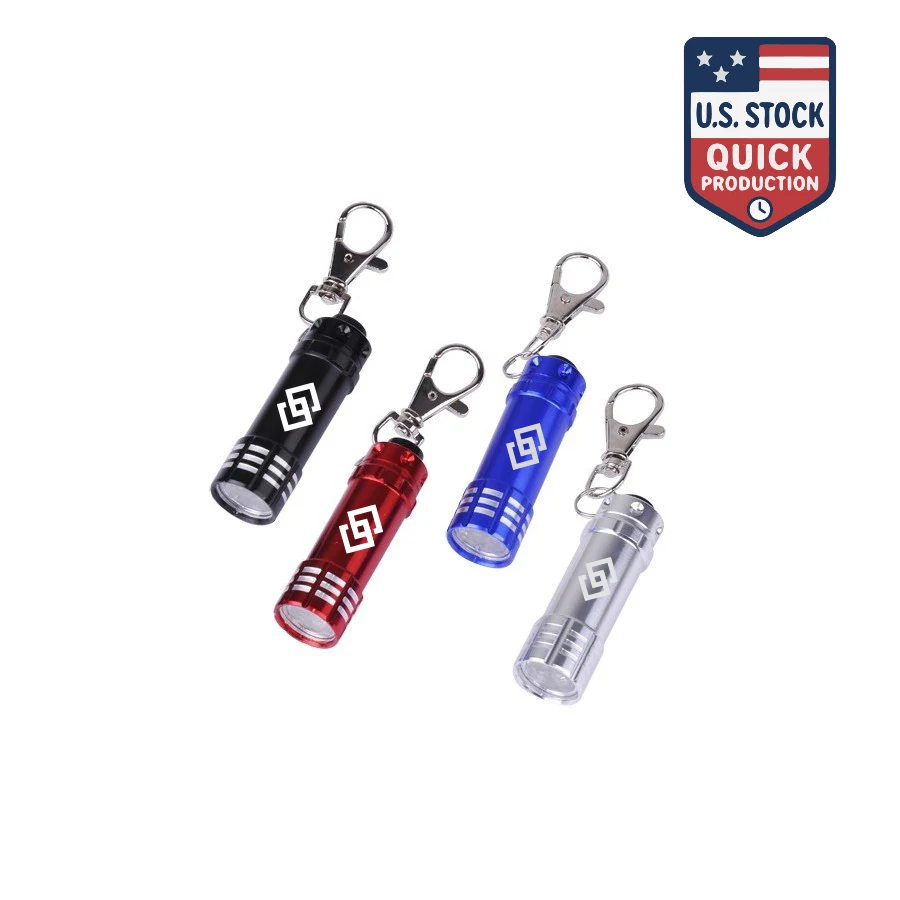 3 LED Aluminum Key Chain Flashlight 1