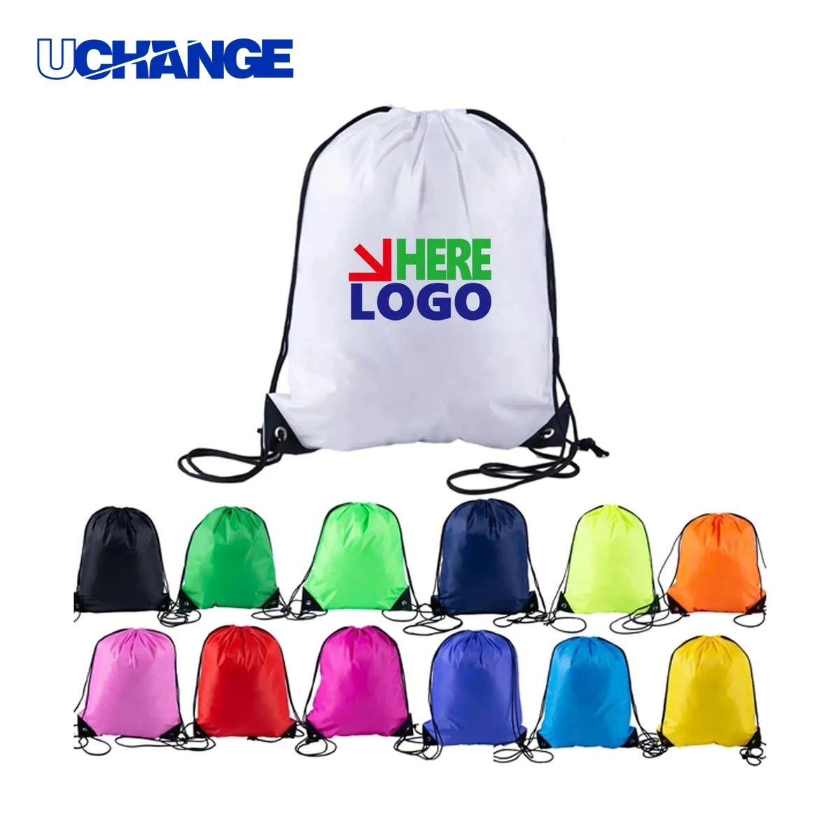 Waterproof Gym Drawstring Backpack Organizer 1