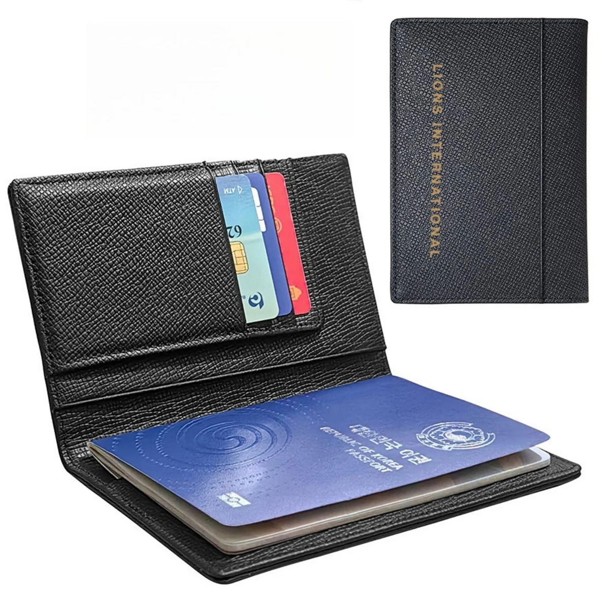 Premium Genuine Leather Travel Document Holder 1