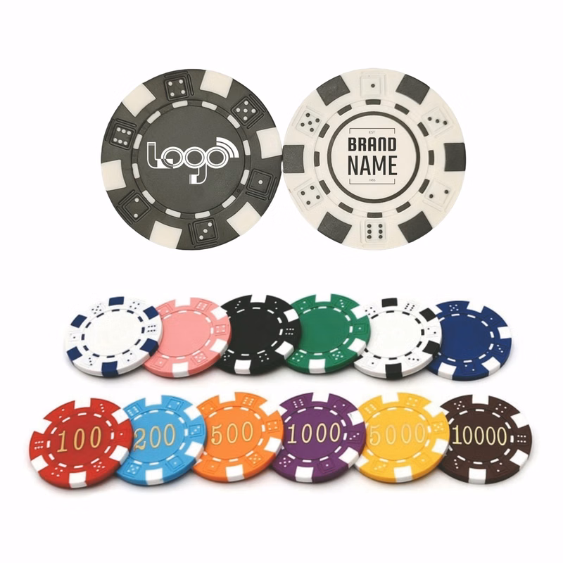 Dice Style ABS Poker Chip