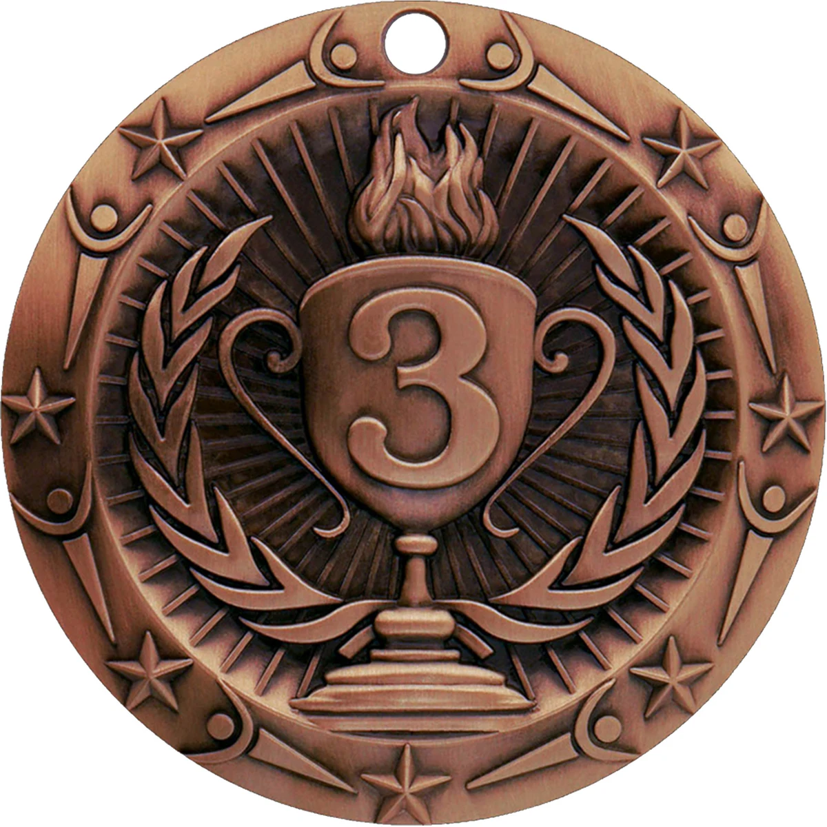 Stock World Class Sports & Academic Medals: 3rd Place 1