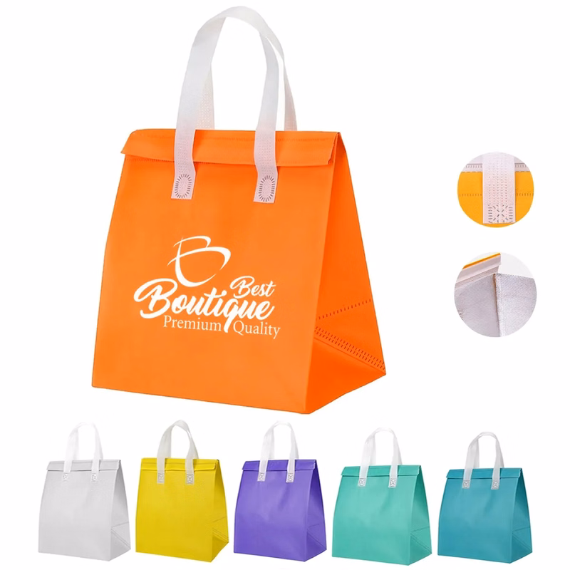 Reusable Non-Woven Insulated Grocery Tote Bag