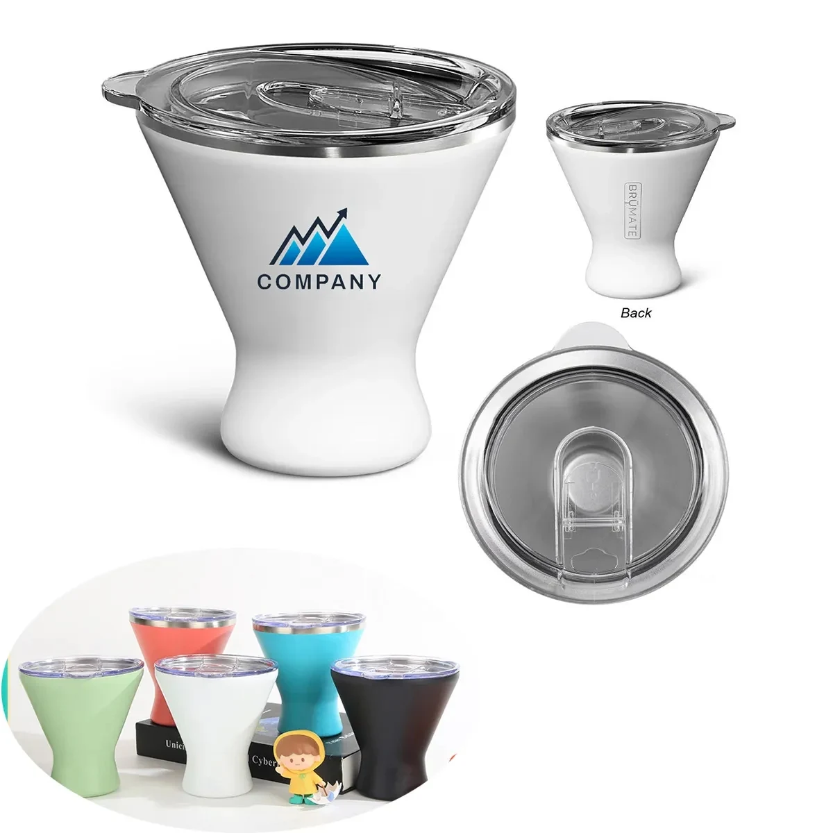 10 oz MargTini Stainless Steel Tumbler 1