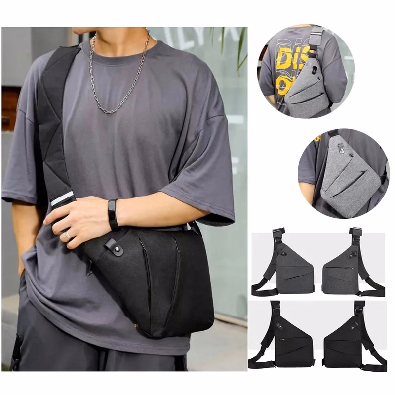 Waterproof Oxford Crossbody Shoulder Bag