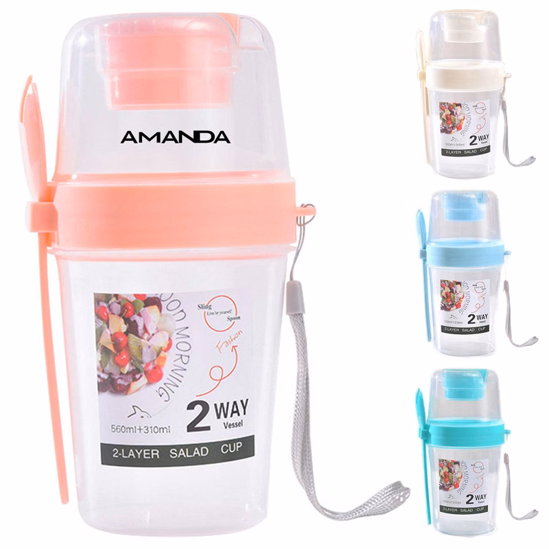 27oz Salad Cup Container Set