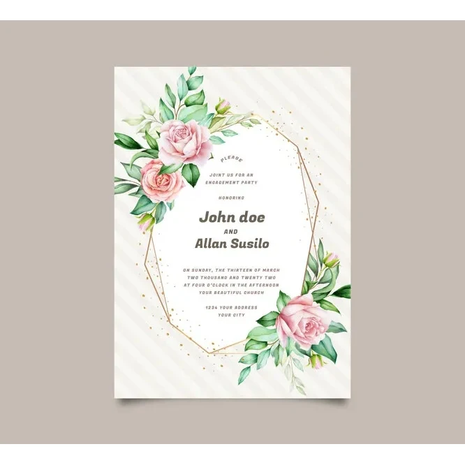 Save The Date Cards, Front only (7" x 5") 1
