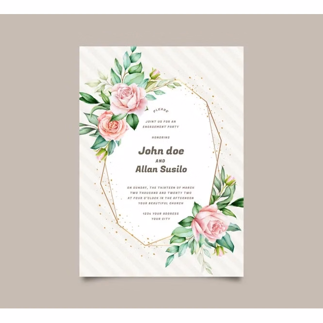 Save The Date Cards, Front only (7" x 5")