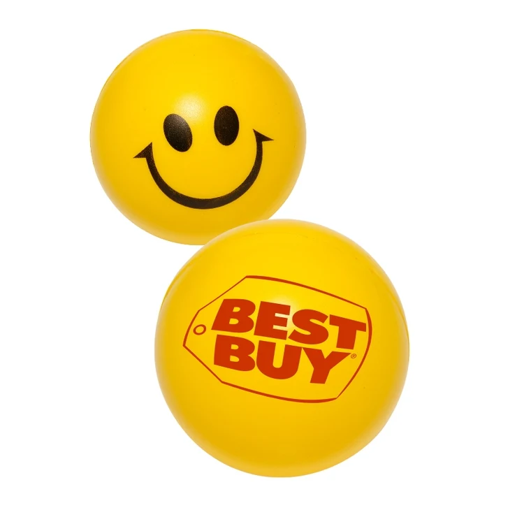 Happy Face Smiley Stress Ball Reliever 1