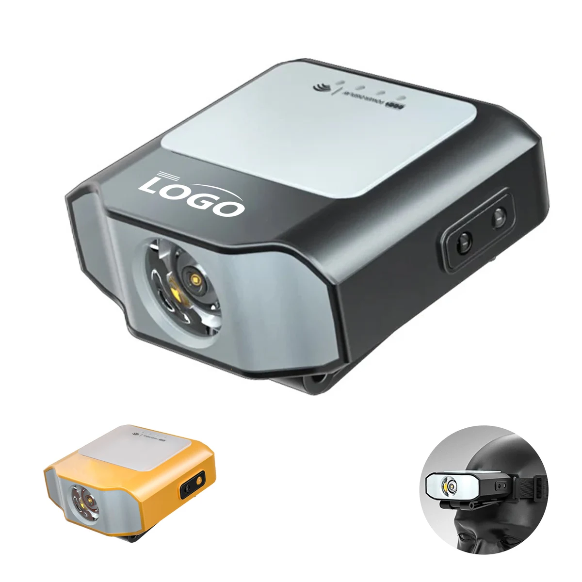 Rechargeable Waterproof LED Headlamp 1