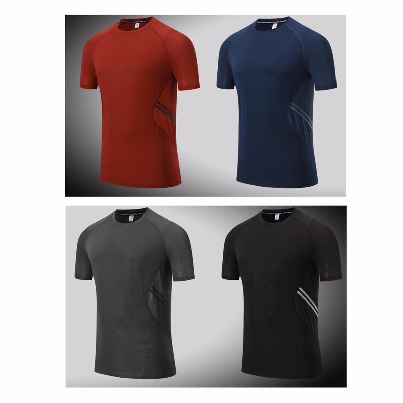 Men's Running Short Sleeve T-Shirt - Stock Style 14