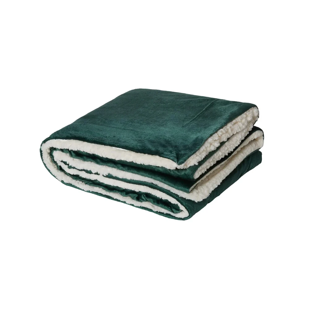 Deluxe Micro Mink Sherpa Blanket 1