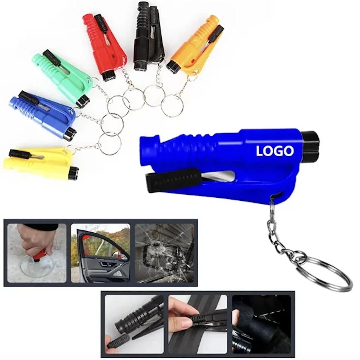 Emergency Keychain Safety Car Window Breaker 1