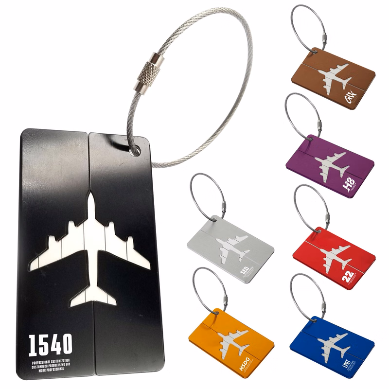 Aluminium Alloy Travel Luggage Tag