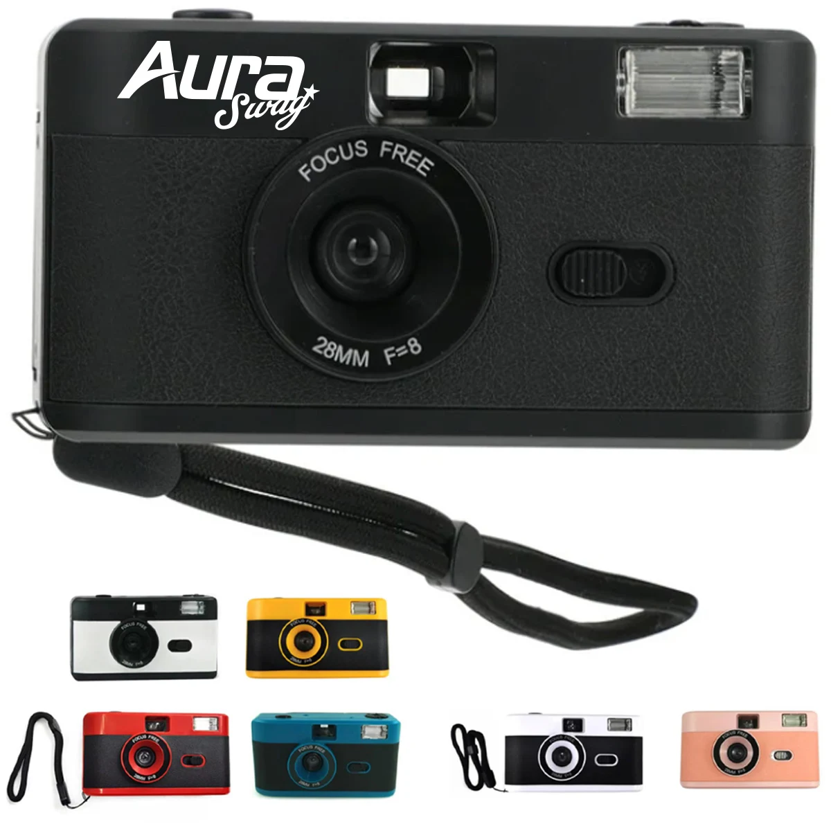 Retro Style Disposable Film Camera With Flash for Events 1