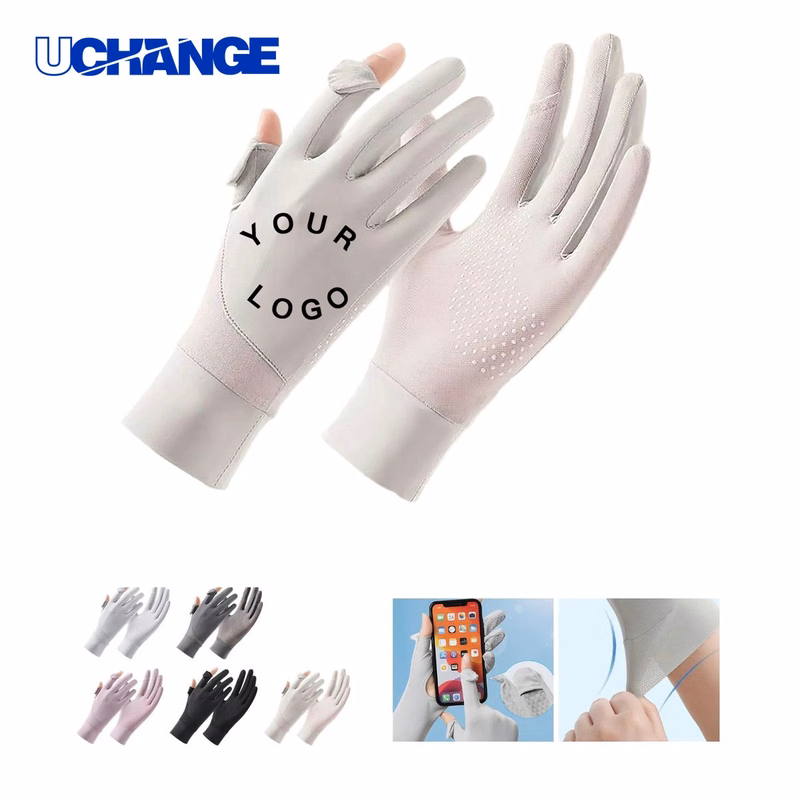 Ice Silk Gloves Pair for Outdoor Work