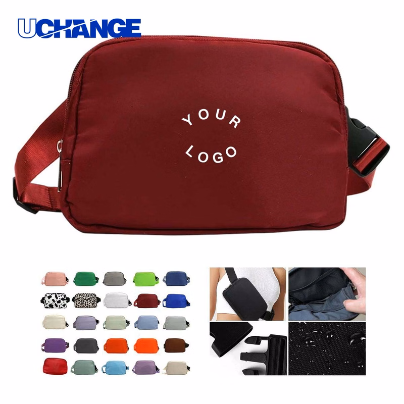 Polyester Crossbody Bag with Adjustable Strap Organizer