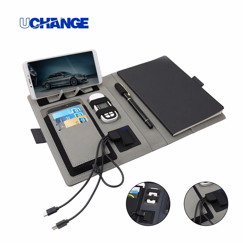 A5 Wireless Charging Notebook with Power Bank