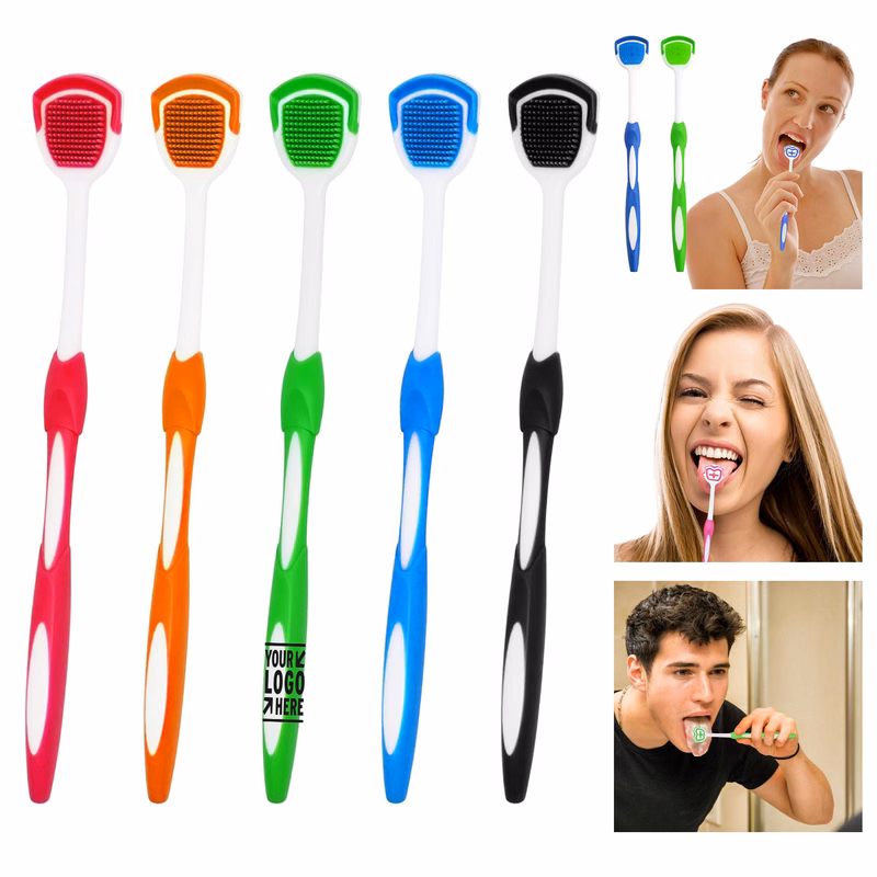 Helps Fight Bad Breath Tongue Scraper Brush Cleaner