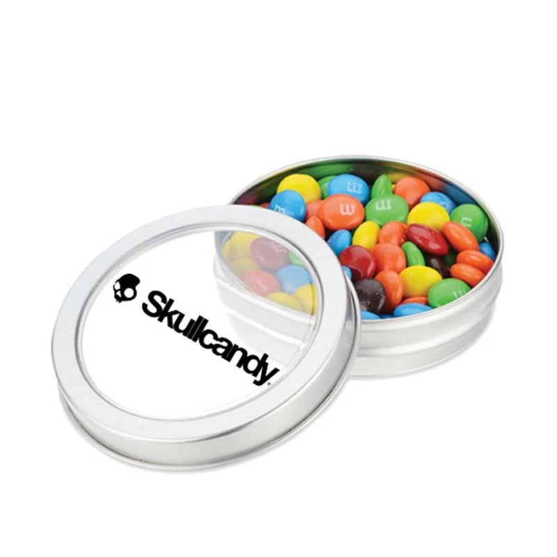 M&M'S® in Small Top View Tin 1