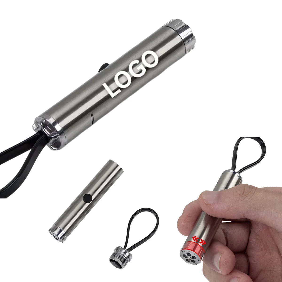 Laser Pointer with Elastic Ring 1