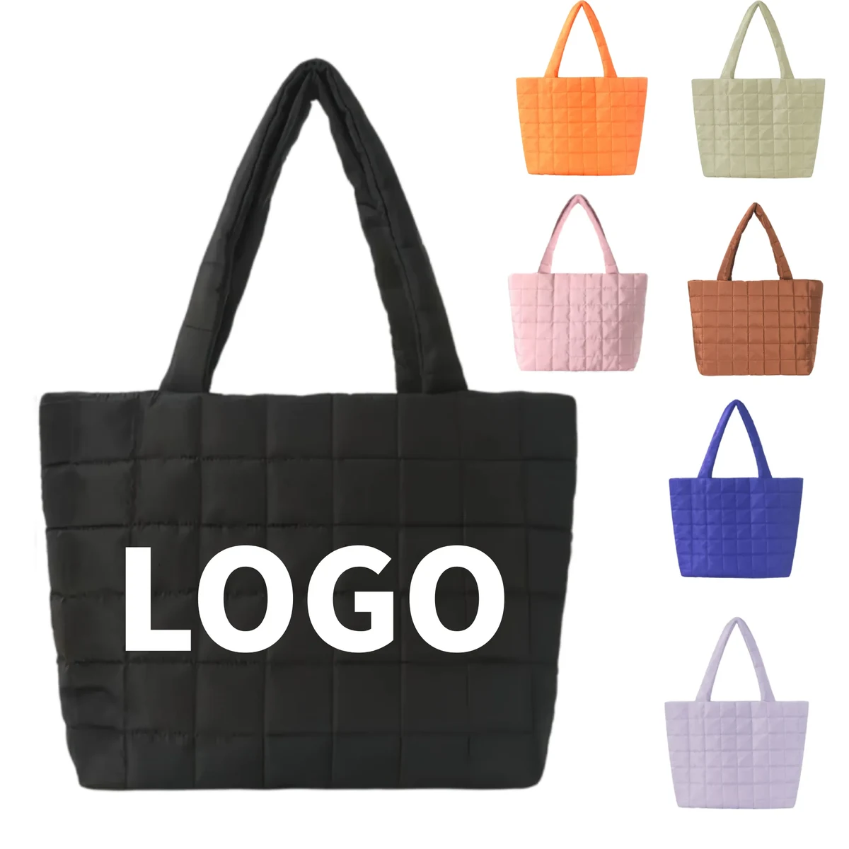 Quilted Tote Bag Spacious and Stylish for Daily Use 1