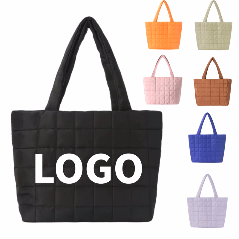 Quilted Tote Bag Spacious and Stylish for Daily Use